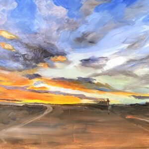 Atardecer hacia León. I